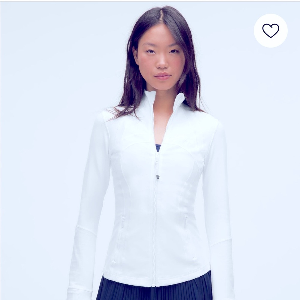 Lululemon Athletica White Utility Jacket